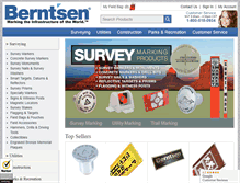 Tablet Screenshot of berntsen.com